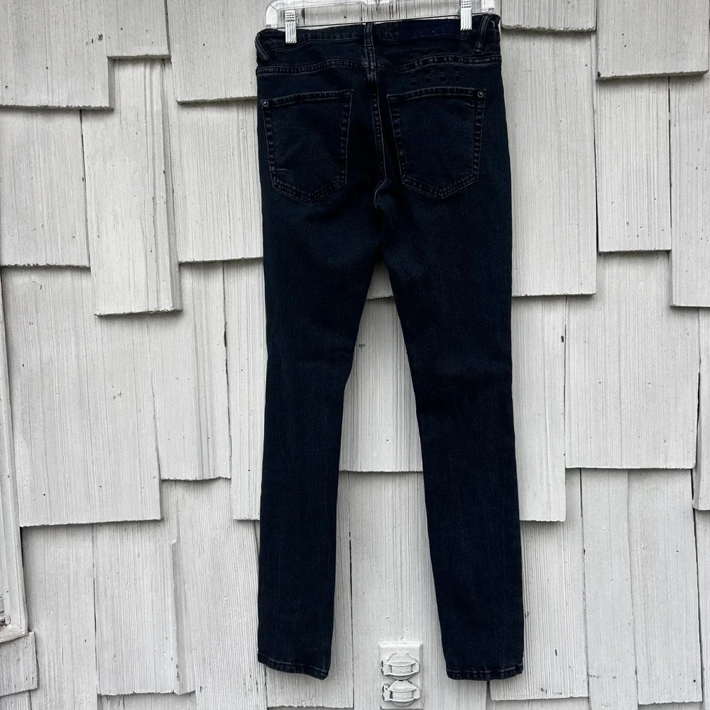 Ksubi Van Winkle Shadow Redye Skinny Jeans Men Size 28 Black Denim‎
